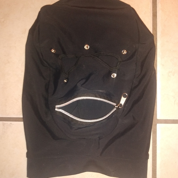 Halloween Pipedream BDSM Gimp Mask Zipper Mouth - Picture 4 of 6